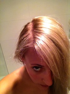 Immediately after application